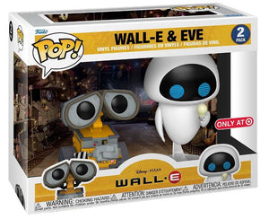 Funko Pop! Disney: Pixar Walle-E - Wall-E and Eve (Target Exclusive) (2-Pack) - Sweets and Geeks