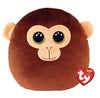 Ty Squish-A-Boo - Dunston - 10" Brown Monkey - Sweets and Geeks