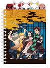 Demon Slayer - Key Art Tabbed Notebook - Sweets and Geeks