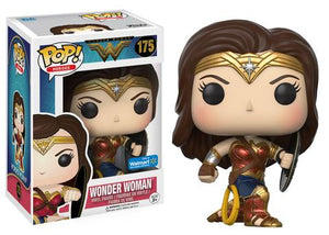 Funko POP! Heroes: DC's Wonder Woman - Wonder Woman (Shield) (Walmart Exclusive) #175 - Sweets and Geeks