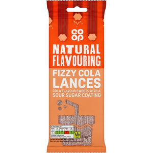 Co Op Fizzy Cola Lances 65g - Sweets and Geeks