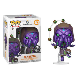 (DAMAGED BOX) Funko Pop Games: Overwatch - Zenyatta (Cultist) (Blizzard Exclusive) #423 - Sweets and Geeks