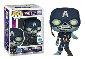 Funko Pop! Marvel: What If? - Zombie Captain America (Funko Exclusive) #948 - Sweets and Geeks