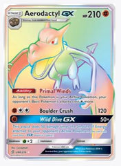 Aerodactyl GX - 244/236 - Secret Rare