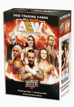 2022 Upper Deck AEW Wrestling Blaster Box - Sweets and Geeks