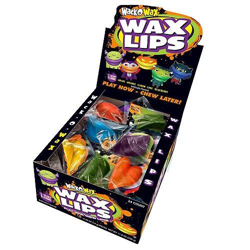 Wack-O Wax Assortment of Lips, Fangs and Mustache 24 Pack