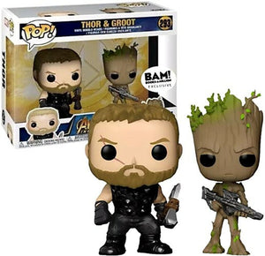 Funko Pop! Marvel: Avengers Infinity War - Thor & Groot 2 pack (BAM! Exclusive) - Sweets and Geeks