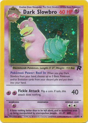 Dark Slowbro (12) Team Rocket # 12/82 - Sweets and Geeks