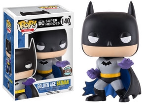 Funko Pop Heores: DC Super Heroes - Golden Age Batman (Specialty Series) #140 - Sweets and Geeks