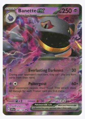 Banette ex SV01: Scarlet & Violet Base Set # 088/198 - Sweets and Geeks