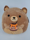 Squishmallows - Baron the Bear with Honey 14" - Sweets and Geeks