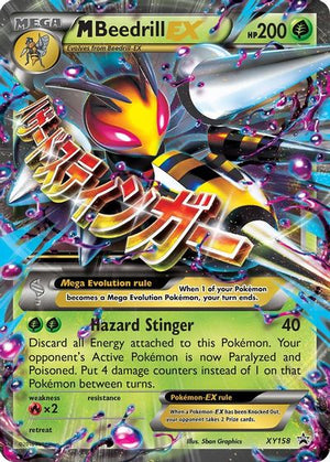 M Beedrill EX XY Promos # XY158 - Sweets and Geeks