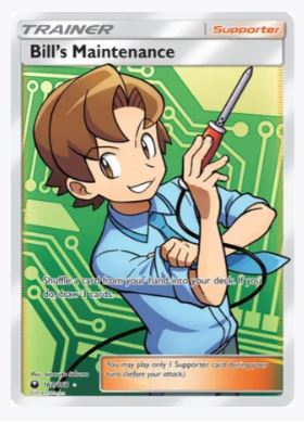 Bill's Maintenance (Full Art) SM - Celestial Storm # 162/168 - Sweets and Geeks