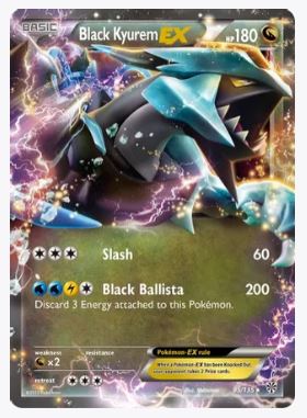 Black Kyurem EX Plasma Storm # 95/135 - Sweets and Geeks