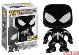 Funko Pop Marvel: Spider-Man - Black Suit Spider-Man Exclusive #79 - Sweets and Geeks