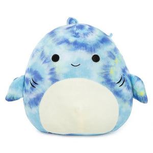 Squishmallows - Luther the Shark 8" Plush - Sweets and Geeks