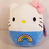 Squishmallow - Hello Kitty and Friends Blue Rainbow Hello Kitty 7” - Sweets and Geeks