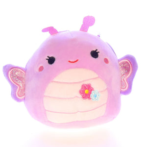 Squishmallow - Brenda the Purple Butterfly with Flowers Easter 4.5" - Sweets and Geeks