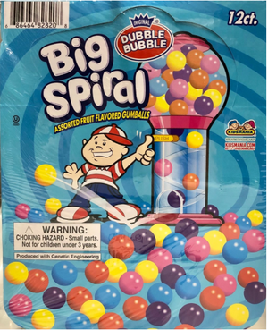 Dubble Bubble Big Spiral - Sweets and Geeks