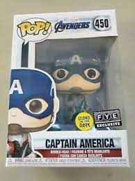 Funko Pop! Avengers - Captain America (Quantum Realm Suit) (Glow in the Dark) #450 - Sweets and Geeks