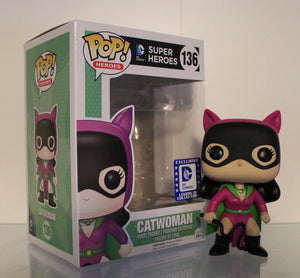Funko Pop Heroes: DC Super Heroes - Catwoman (Classic) Legion of Collectors Exclusive #136 - Sweets and Geeks
