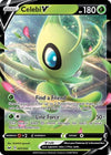 Celebi V SWSH01: Sword & Shield Base Set # 001/202 - Sweets and Geeks