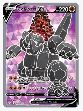 Coalossal V (Full Art) SWSH04: Vivid Voltage # 173/185 - Sweets and Geeks