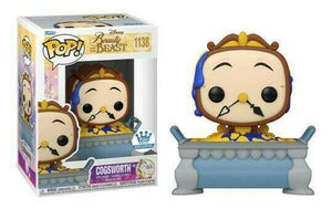 Funko Pop! Disney: Beauty and the Beast - Cogsworth (Funko Exclusive) #1138 - Sweets and Geeks