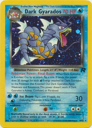 Dark Gyarados (8) Team Rocket # 08/82 - Sweets and Geeks