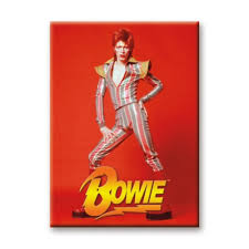 David Bowie - Red Pose Magnet - Sweets and Geeks