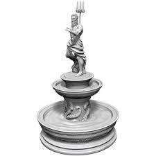 WizKids Deep Cuts Unpainted Miniatures: W10 Fountain - Sweets and Geeks