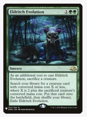 Eldritch Evolution - Mystery Booster Cards - #155/205 - Sweets and Geeks