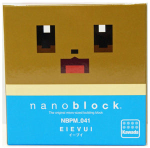 Kawada NBPM-041 nanoblock Pokemon Quest Eevee (Eievui) - Sweets and Geeks