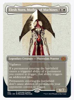 Elesh Norn, Mother of Machines (Concept Praetor) - Phyrexia: All Will Be One - #416 - Sweets and Geeks