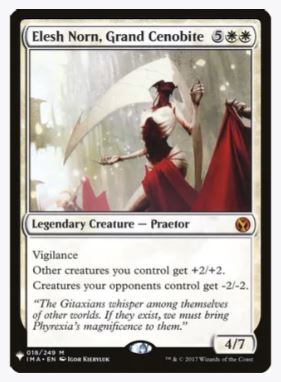 Elesh Norn, Grand Cenobite - Mystery Booster Cards - #018/249 - Sweets and Geeks