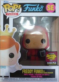 Funko Pop! Freddy Funko As Masked Manager (Blacklight Battle 2022)- SE - Sweets and Geeks