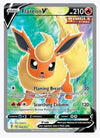 Flareon V (Full Art) SWSH07: Evolving Skies # 169/203 - Sweets and Geeks