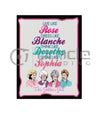 Golden Girls Fleece Blanket - Sweets and Geeks