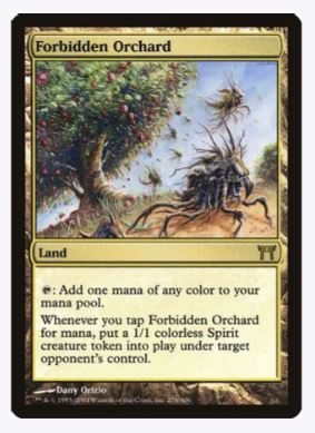 Forbidden Orchard - Champions of Kamigawa - #276/306 - Sweets and Geeks