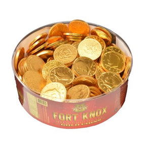 Fort Knox Milk Chocolate Gold Coins - Sweets and Geeks