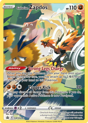 Galarian Zapdos - SWSH283 SWSH: Sword & Shield Promo Cards # SWSH283 - Sweets and Geeks