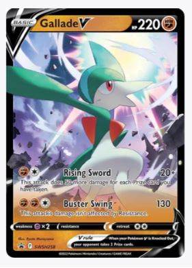 Gallade V - SWSH258 SWSH: Sword & Shield Promo Cards # SWSH258 - Sweets and Geeks