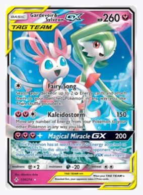 Gardevoir & Sylveon GX SM - Unbroken Bonds # 130/214 - Sweets and Geeks