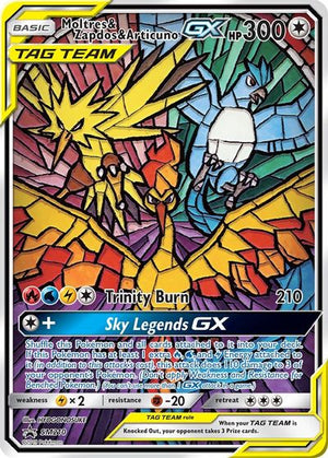 Moltres & Zapdos & Articuno GX SM Promos # SM210 - Sweets and Geeks