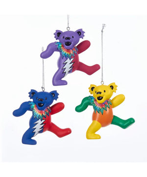 Grateful Dead Bear Assorted Ornament - Sweets and Geeks