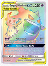 Gengar & Mimikyu GX (Secret) SM - Team Up # 186/181 - Sweets and Geeks