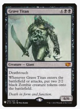 Grave Titan - Mystery Booster Cards - #145/337 - Sweets and Geeks