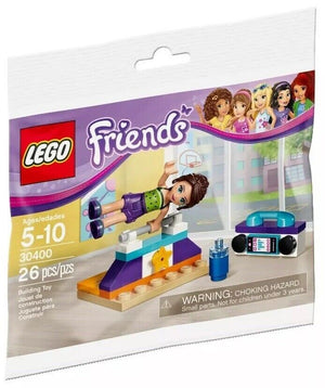 LEGO 30400 Friends Gymnastics Bar w/ Naomi Mini-Doll NEW & Sealed Polybag - Sweets and Geeks