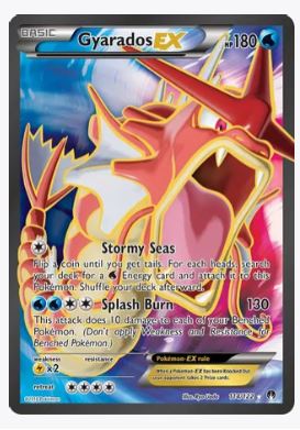 Gyarados EX (Full Art) XY - BREAKpoint # 114/122 - Sweets and Geeks