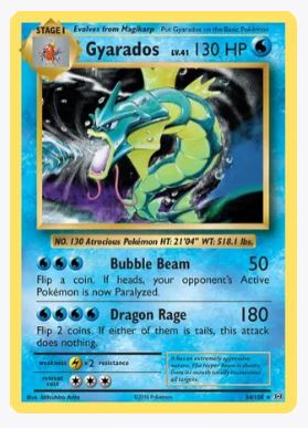 Gyarados XY - Evolutions # 34/108 - Sweets and Geeks